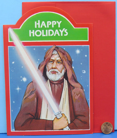 Holiday Card - 1978 Star Wars - Obi-Wan Kenobi