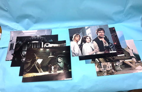 Lobby Cards Set of 8 - 1977 Star Wars - LFL archive. 11 x 14 inch