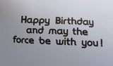 Birthday Card - 1978 - Embossed Obi-Wan Kenobi