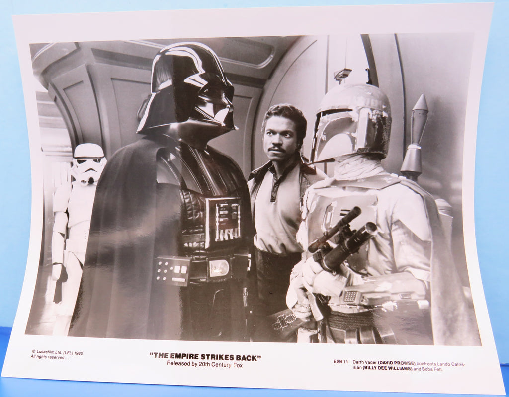 Press Still Photo Star Wars Empire Strikes Back #11 - Darth Vader Boba Fett Stormtroopers Lando