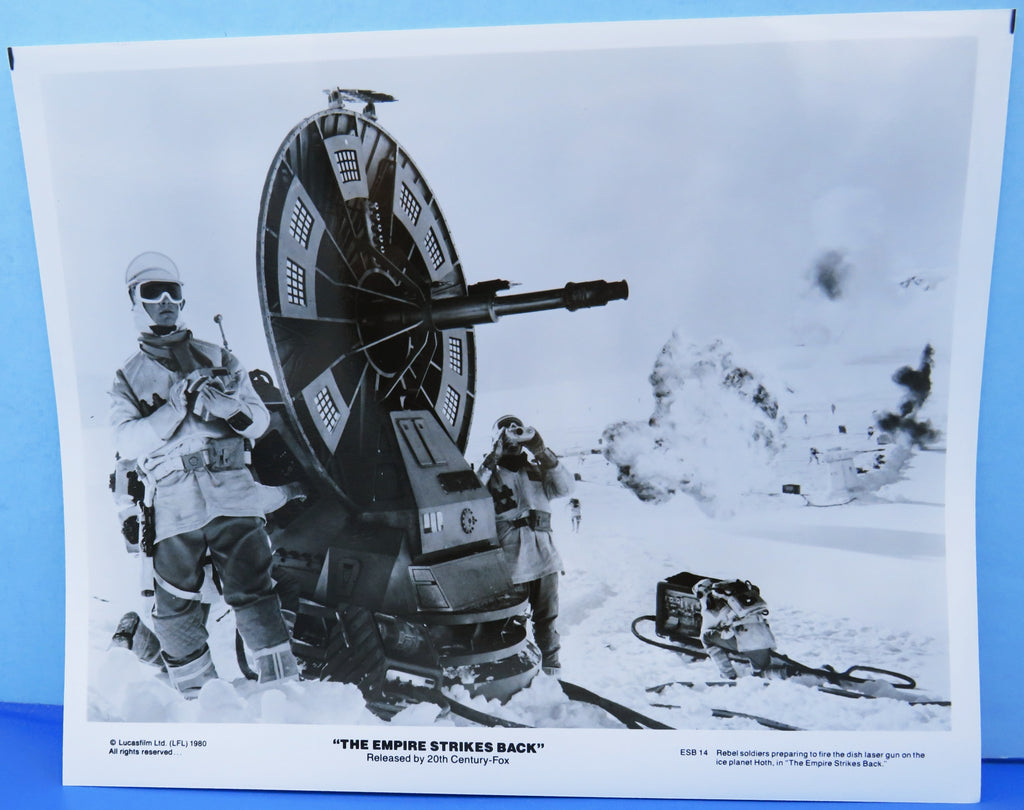 Press Still Photo Star Wars Empire Strikes Back #14 - Hoth radar laser cannon