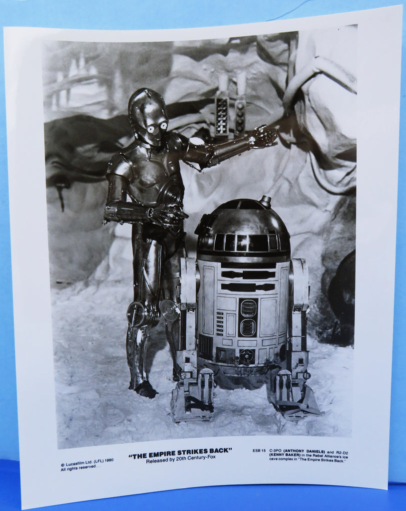 Press Still Photo Star Wars Empire Strikes Back #15 - C-3PO & R2-D2 on Hoth