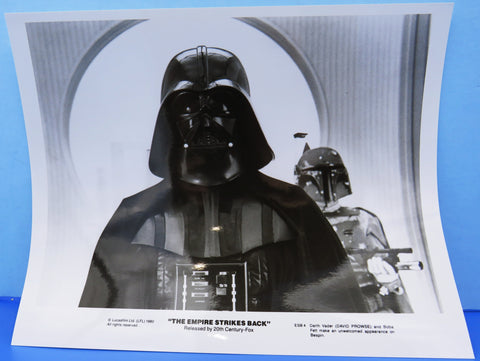 Press Still Photo Star Wars Empire Strikes Back #4 - Darth Vader / Boba Fett in background