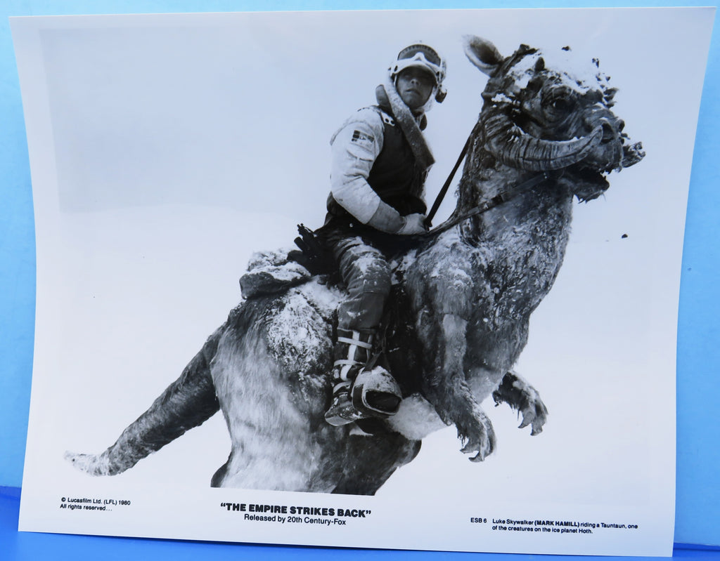 Press Still Photo Star Wars Empire Strikes Back #6 - Luke Skywalker on Taun Taun